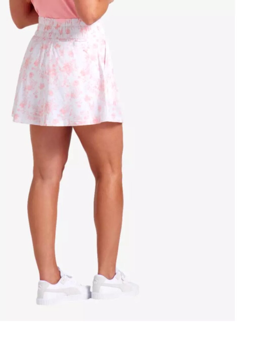 NWT Puma Women's Sandy Printed Skirt 16" Pink Fruit - Picture 2 of 16